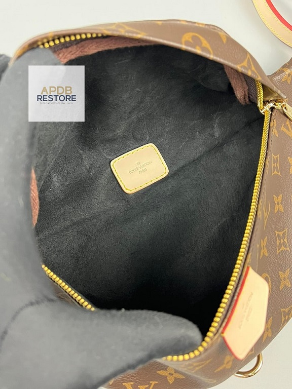 Adjustable Upcycled Bum Bag - Black LV – Vintage Southern Designs
