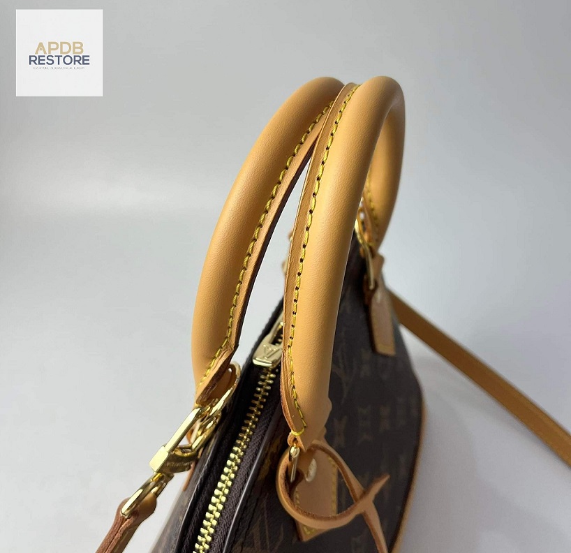Upcycled Alma BB Azur ‣ APDB Bags and Restoration