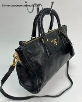 Handbag with Sling Black