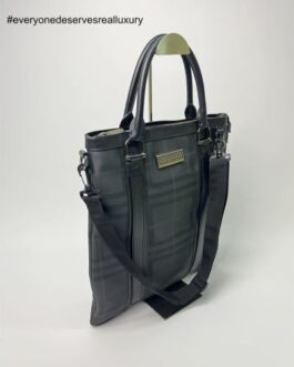 Vintage Tote Bag Black w/Sling