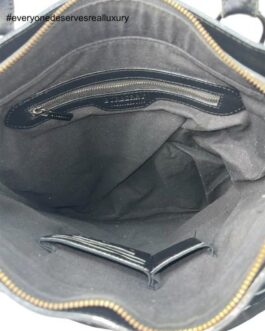 Vintage Tote Bag Black w/Sling