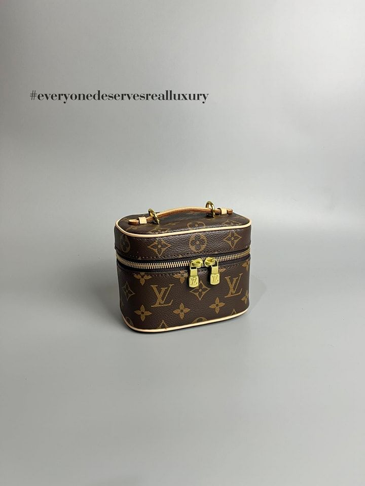 How cute is the Louis Vuitton Nice Nano Toiletry Pouch