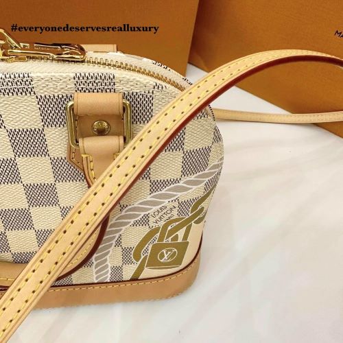 Louis Vuitton Alma Handbag Limited Edition Nautical Damier BB - ShopStyle  Satchels & Top Handle Bags